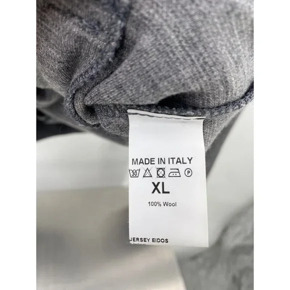 Eidos Napoli Trim Fit Heathered Wool Baseball Jacket (Slim Fit) NWT $595 (A4) - Picture 12 of 12